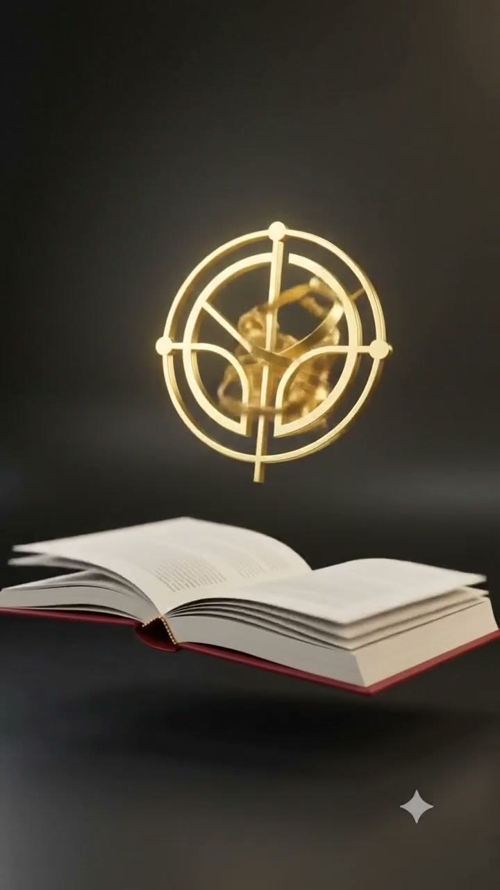 Символ книги — золота орбіта